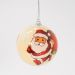 Kit 12 Bola De Natal Árvore De Natal Enfeite Papai Noel 75mm