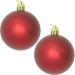 Kit 12 Bolas Vermelha Natal Decoração Árvore De Natal 55mm