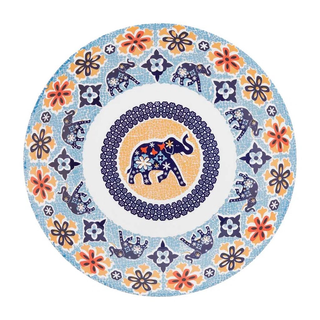 Kit 12 Pratos Fundos Coup Shanti Oxford® Porcelana 24cm