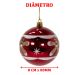 Kit 16 Bolas Enfeite Natalino Árvore Natal Vermelho Branco