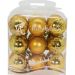Kit 18 Bolas Árvore De Natal Decoração Maleta Natalina 55mm