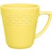 Kit 2 Canecas Amarelo Mendi Sicilia Oxford® Cerâmica 360ml