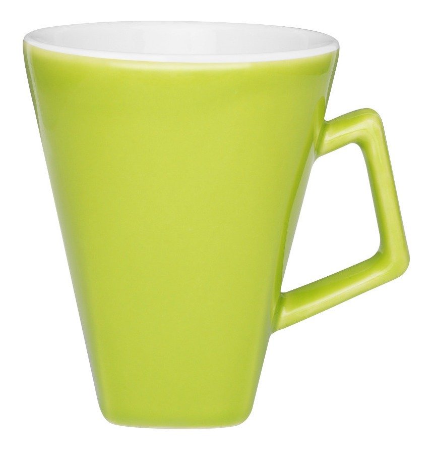 Kit 2 Canecas Quartier Bicolor Verde Oxford® Cerâmica 350ml