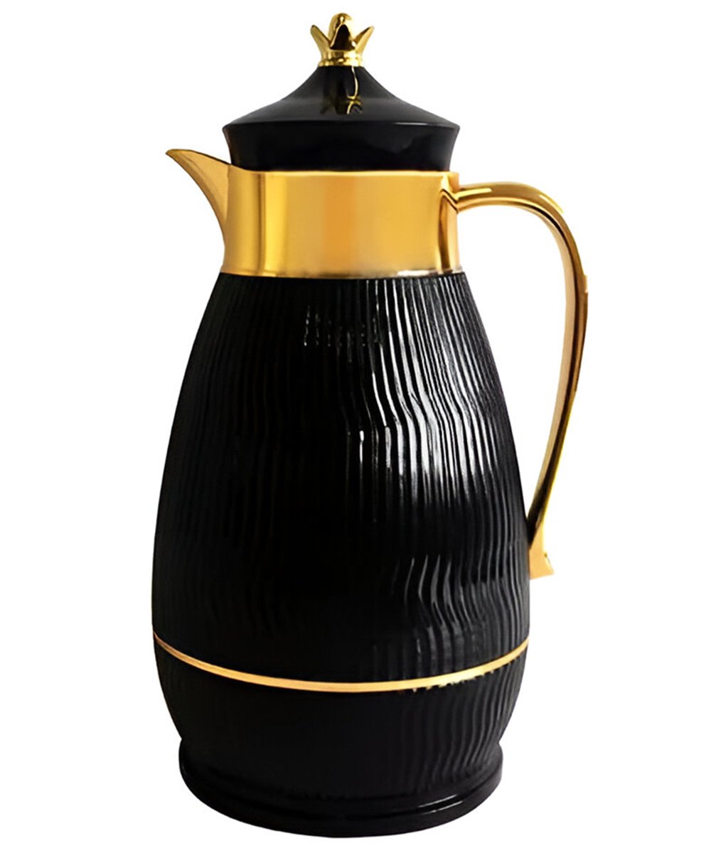 Kit 2 Garrafa Térmica De Mesa Bule Café Com Leite 1 Litro