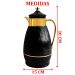 Kit 2 Garrafa Térmica De Mesa Bule Café Com Leite 1 Litro