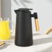 Kit 2 Garrafa Térmica De Mesa Nórdica Café Com Leite 1Litro