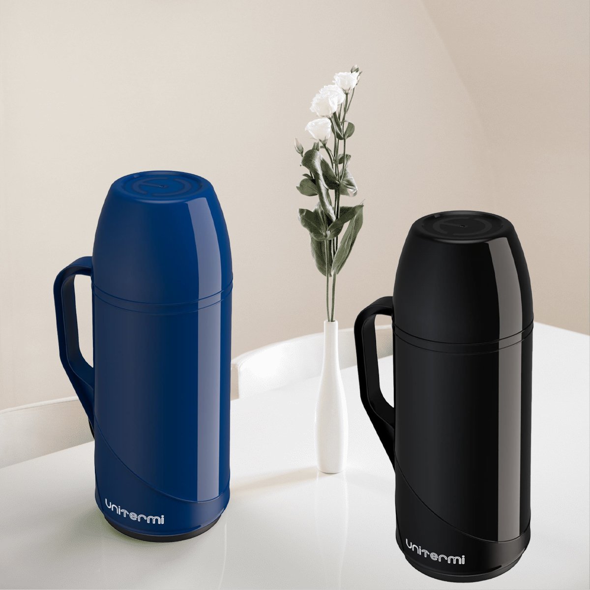 Kit 2 Garrafa Térmica De Mesa Roma 500ml Café Chimarrão chá