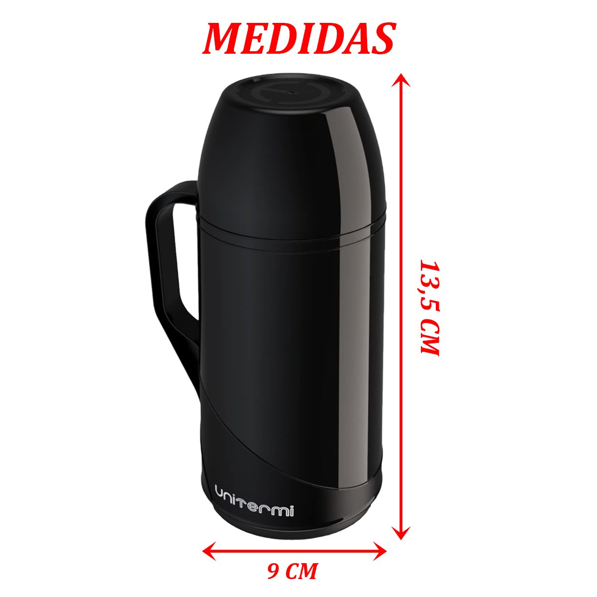 Kit 2 Garrafa Térmica De Mesa Roma 500ml Café Chimarrão chá