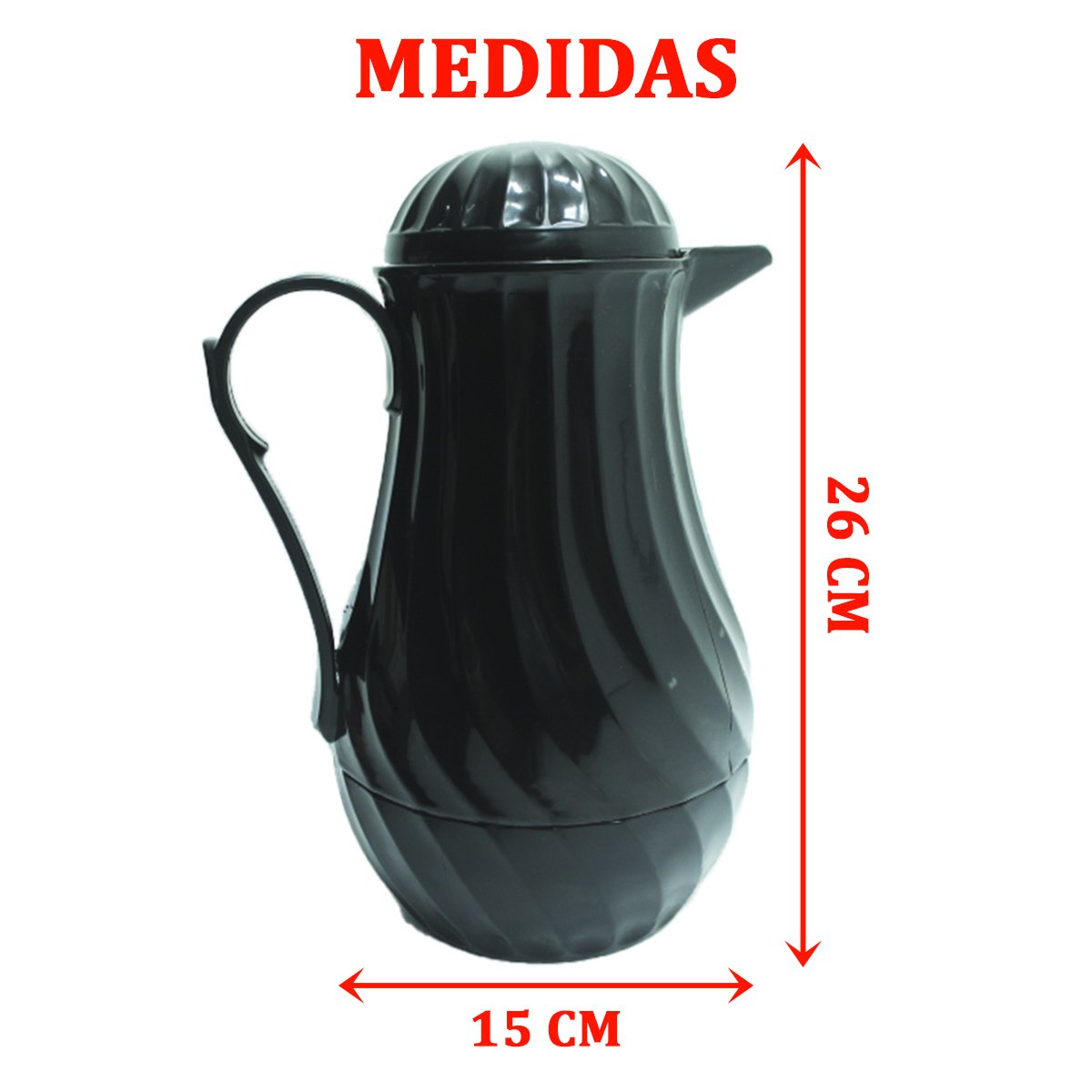 Kit 2 Garrafa Térmica De Mesa Vintage Café Com Leite 1L Nova
