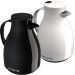 Kit 2 Garrafa Térmica Mesa Gatilho Paris 1L Café Com Leite
