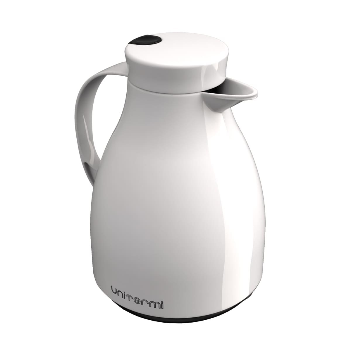 Kit 2 Garrafa Térmica Mesa Gatilho Paris 1L Café Com Leite