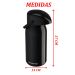 Kit 2 Garrafa Térmica Mesa Verona Pressão 1,8L Café C Leite
