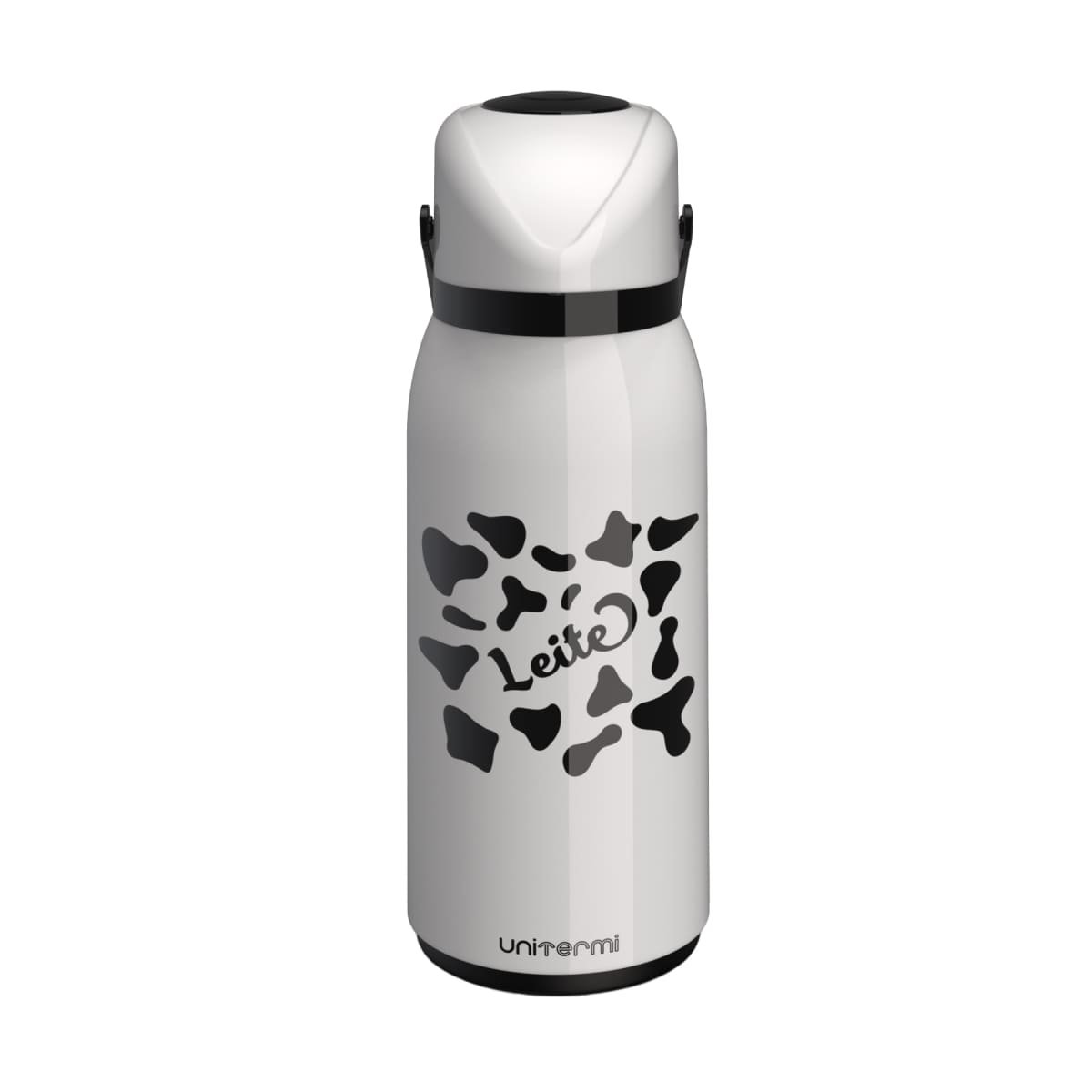 Kit 2 Garrafa Térmica Verona Decorada 1,8L Café Com Leite
