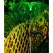 Kit 2 Luminária Solar Decorativa Colorido Luzes LED Jardim