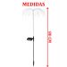 Kit 2 Luminária Solar Decorativa Colorido Luzes LED Jardim