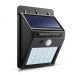 Kit 2 Luminária Solar LED 10W Bateria Luz Recarregável Jardim