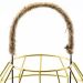 Kit 2 Luminária Vintage Dourada Decoração Industrial De 27cm