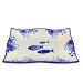 Kit 2 Petisqueiras Bowl Pequena Travessa Peixe Oceano 200ml