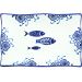 Kit 2 Petisqueiras Bowl Pequena Travessa Peixe Oceano 200ml