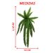 Kit 2 Planta Artificial Ornamental Samambaia Exótica 1,10M