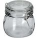 Kit 2 Potes De Vidro Hermético Tampa Vedação Conserva 500ml