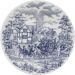 Kit 2 Pratos de Sobremesa Biona Cena Inglesa Oxford® Cerâmica 19cm