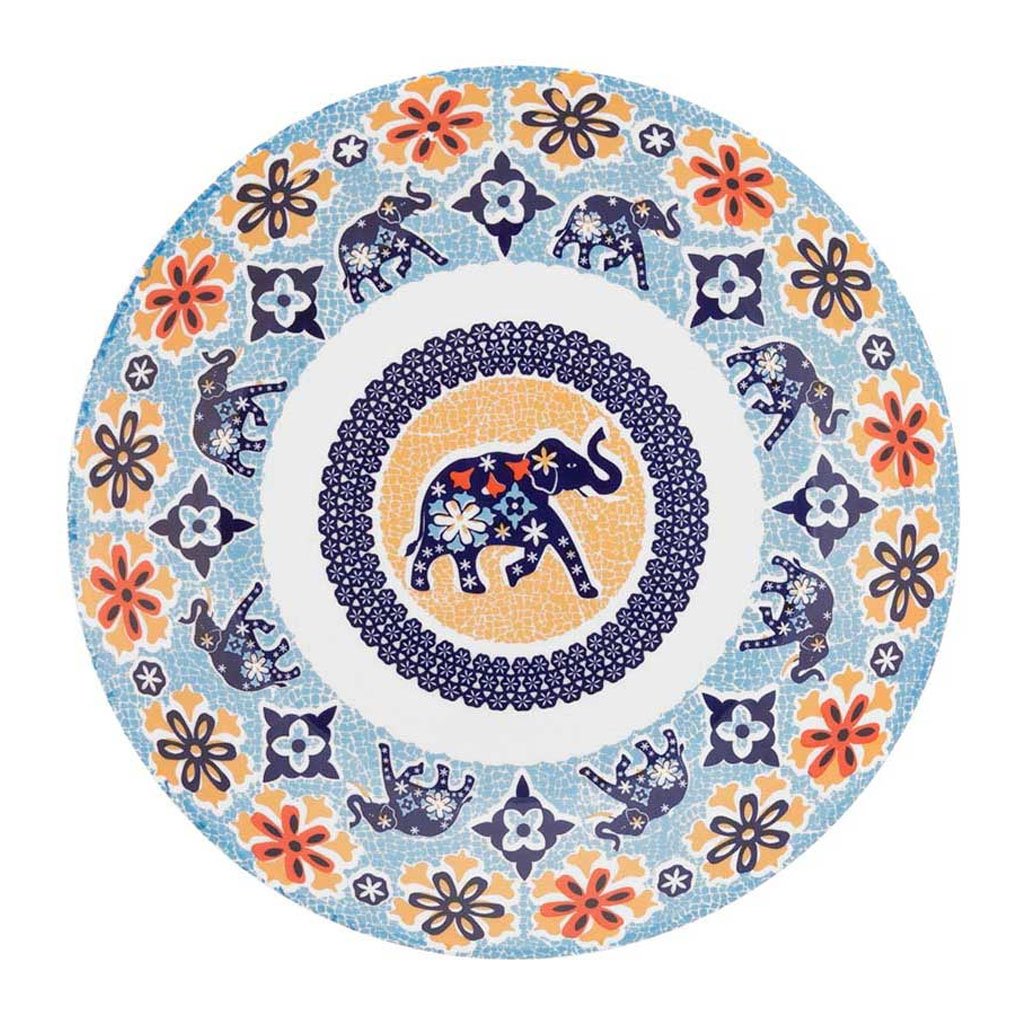 Kit 2 Pratos de Sobremesa Coup Shanti Oxford® Porcelana 21cm