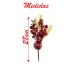 Kit 2 Ramo Frutas Vermelhas Artificial Decoração Natal 28cm