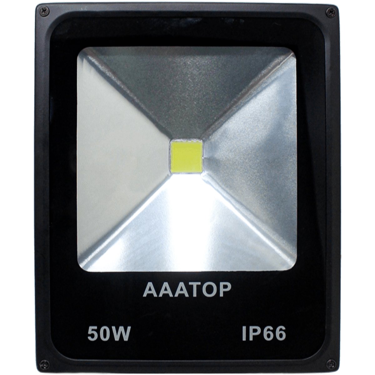 Kit 2 Refletor Led Holofote Externo Jardim Muro 50w Branco