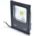 Kit 2 Refletores Led Holofote Externo Jardim Muro 30w Branco