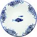 Kit 2 Tigela Sobremesa Bowl Peixe Praia Oceano Náutico 300ml