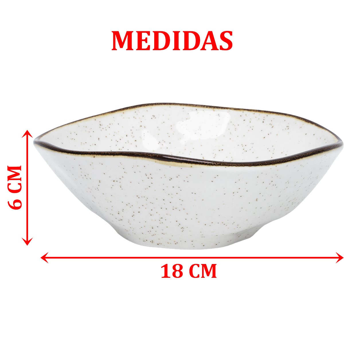 Kit 2 Tigela Sobremesa Pequena Bowl Conic Ryo Maresia 500ml