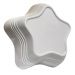 Kit 2 Tigelas Bowl Melamina Estrela Branca 1,500Ml