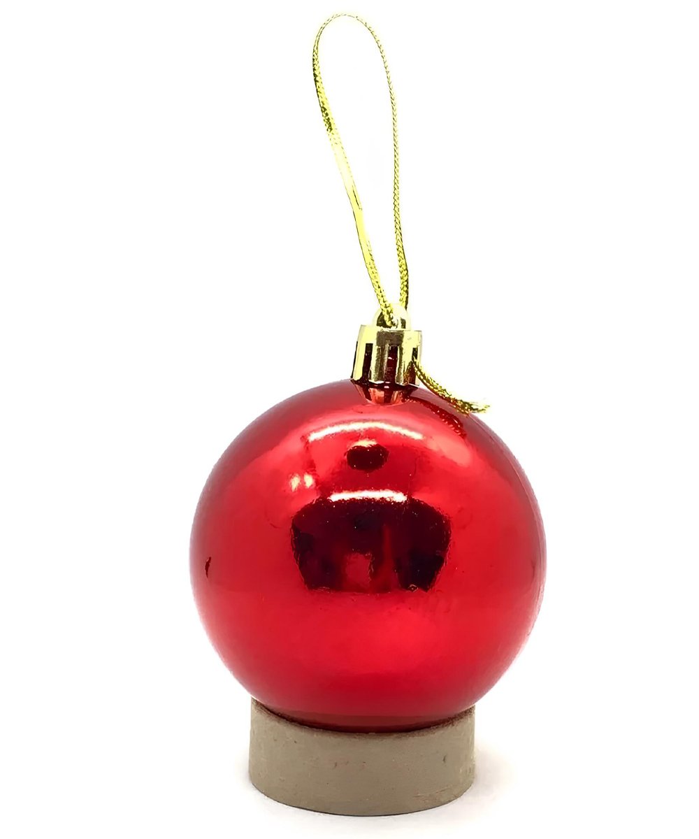 Kit 20 Bola Vermelha Decoração De Natal Árvore De Natal 60mm