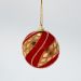 Kit 24Un Enfeite Bolas Vermelha Decorativa Arvore Natal 60mm