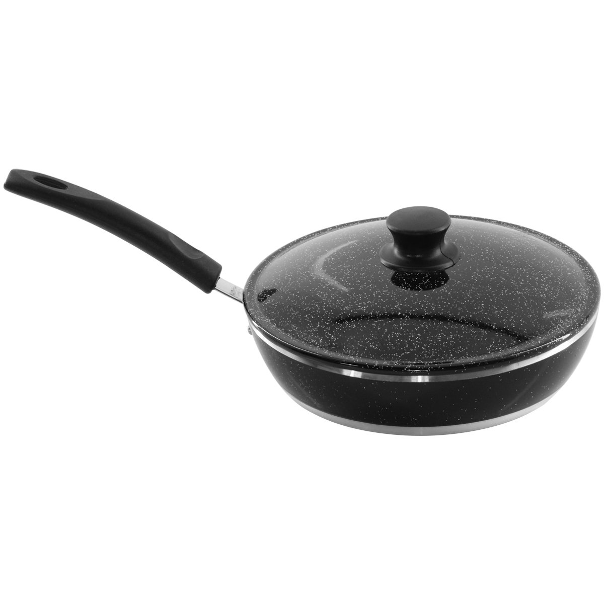 Kit 3 Panelas + Frigideira Gulê Alumínio 4 Peças Preto P
