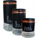 Kit 3 Potes Hermético Tea Sugar Coffee Pequeno Médio Grande