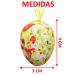 Kit 36 Ovos Pendentes De Páscoa Coloridos Cesta Decorativo
