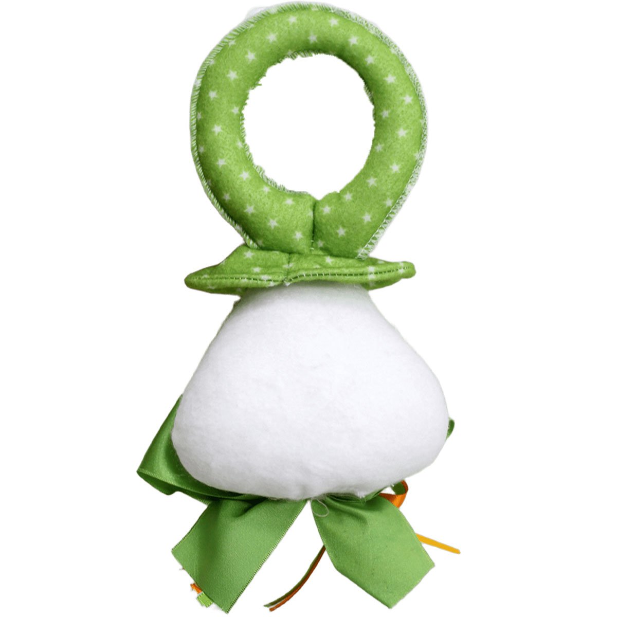 Kit 4 Pendente Páscoa Coelho Para Porta Verde Enfeite 23cm