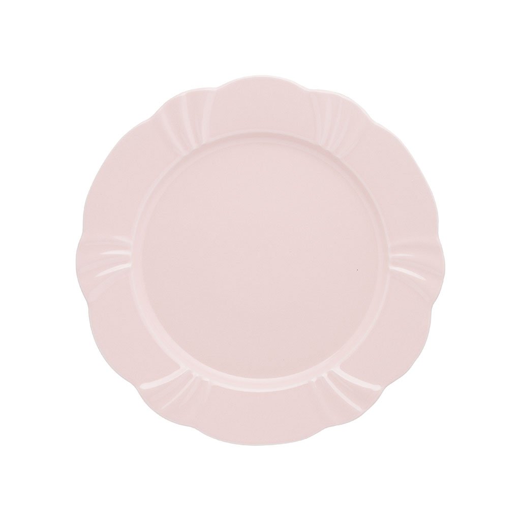 Kit 4 Pratos de Sobremesa Soleil Blush Oxford® Porcelana 23cm
