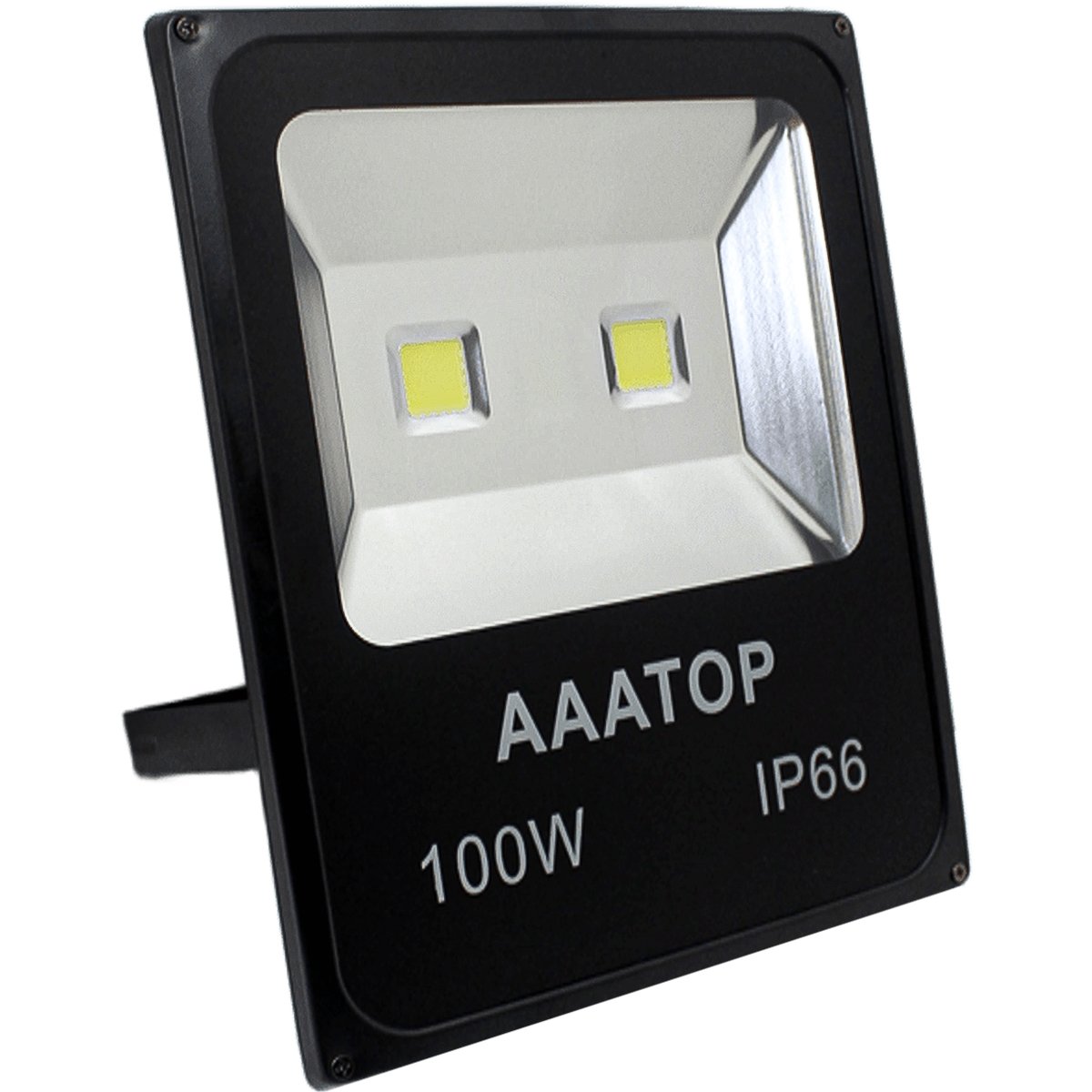 Kit 4 Refletor Led Holofote Externo Jardim Muro 100w Branco