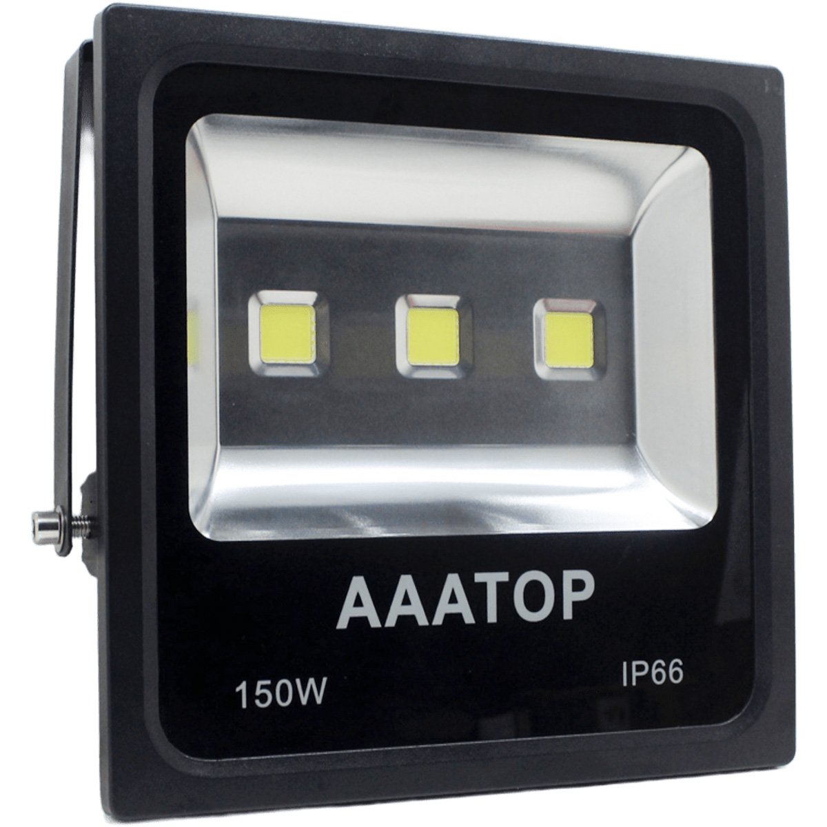 Kit 4 Refletor Led Holofote Externo Jardim Muro 150w Branco