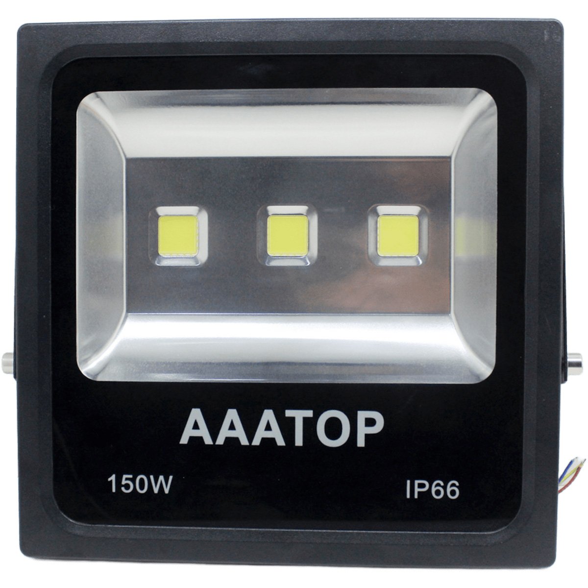 Kit 4 Refletor Led Holofote Externo Jardim Muro 150w Branco