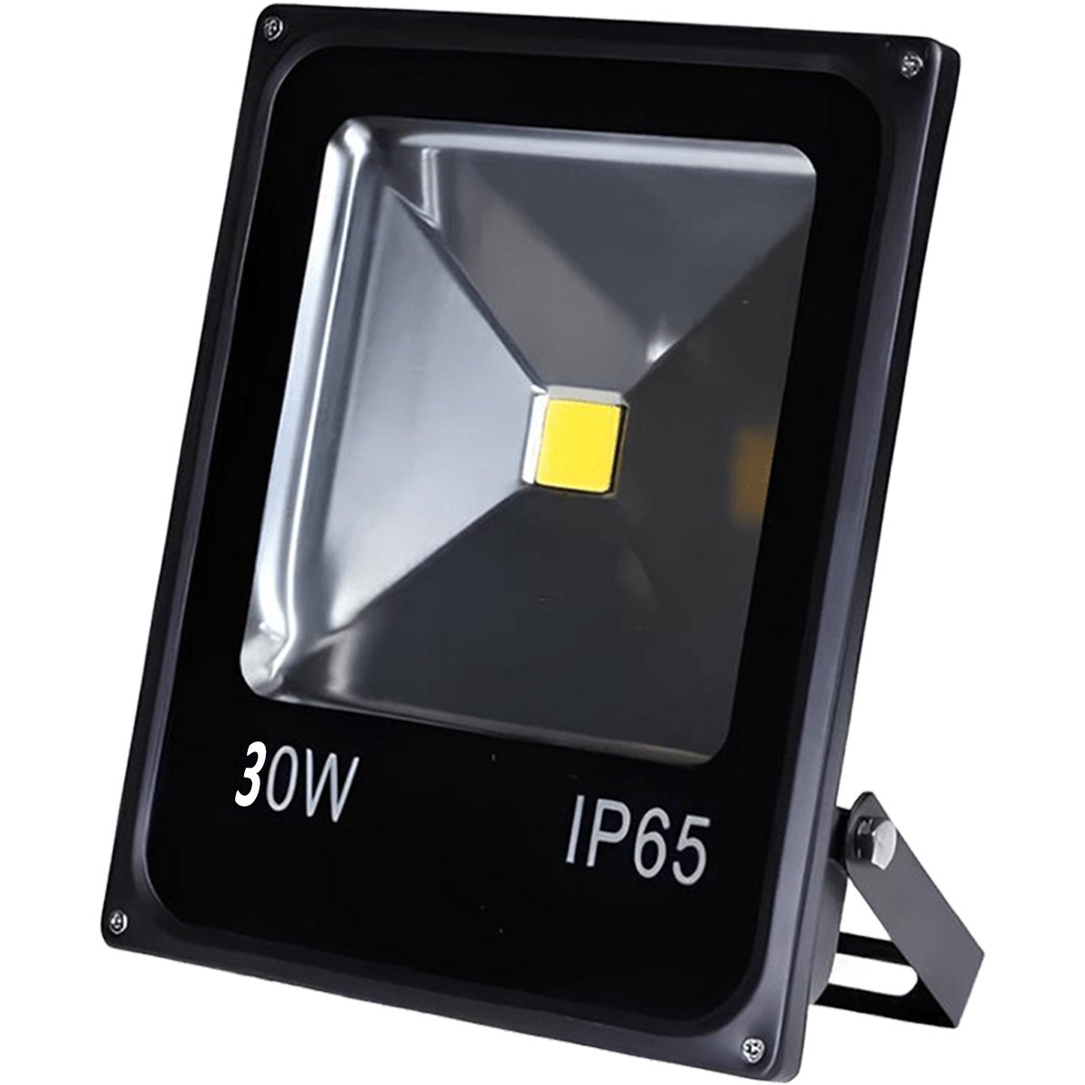Kit 4 Refletores Led Holofote Externo Jardim Muro 30w Branco