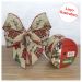 Kit 4 Rolo Fita Aramada Natal Decoração Natalina 6,3cm x 9,14m