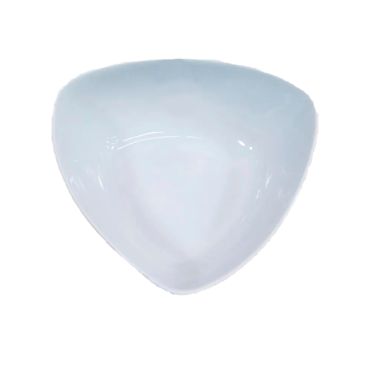 Kit 4 Tigela De Melamina Gourmet Triangular 1,4L 22X8 cm