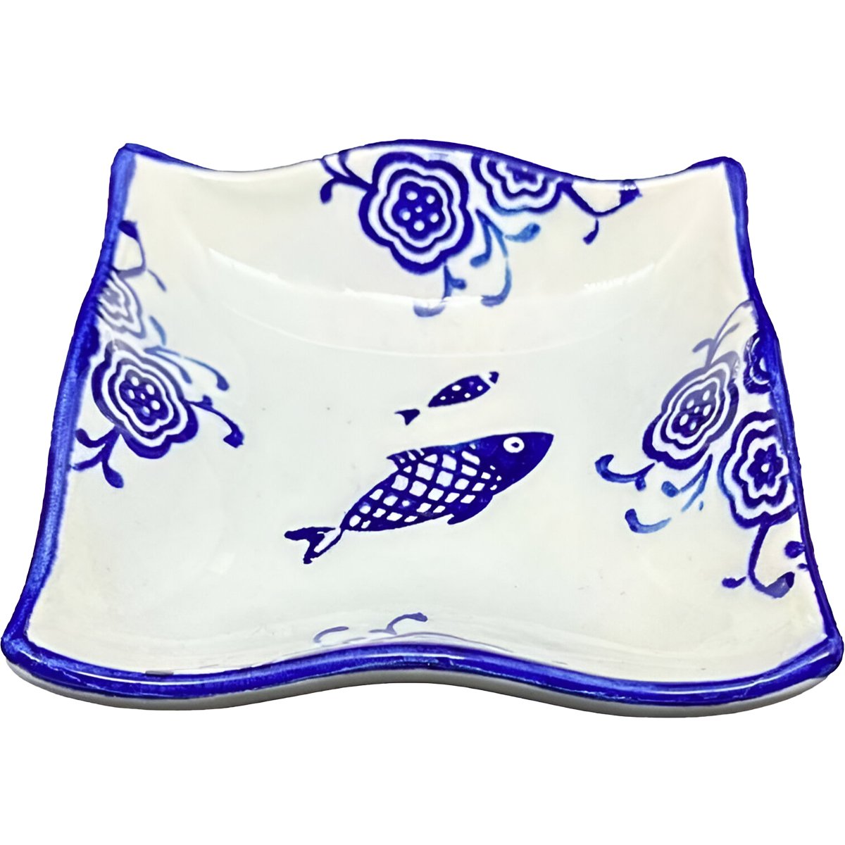 Kit 4 Tigelas Bowl Pequena 100ml Grande 250ml Peixe Oceano