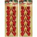 Kit 50 Laços De Bolinhas 9cm Decoração Natalina Brilhante