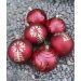 Kit 6 Bolas De Natal Enfeite Árvore De Natal Vermelha 80mm