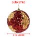 Kit 6 Enfeite Bolas Natalina Árvore Natal Estrela Artesanal